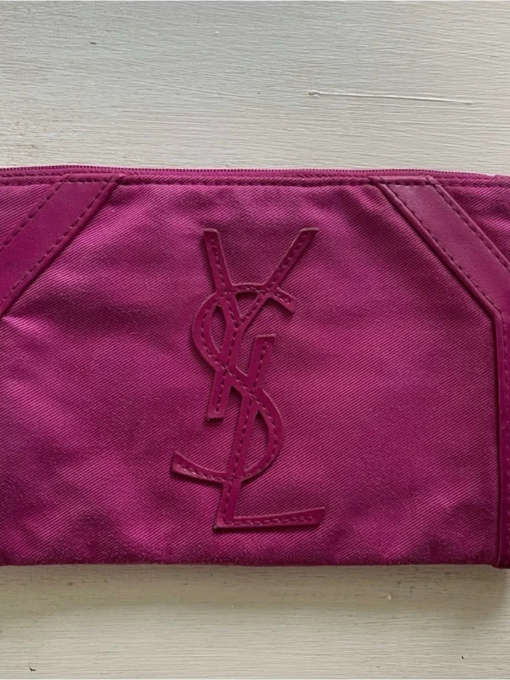 Yves Saint Laurent Parfums Purple Logo Bag